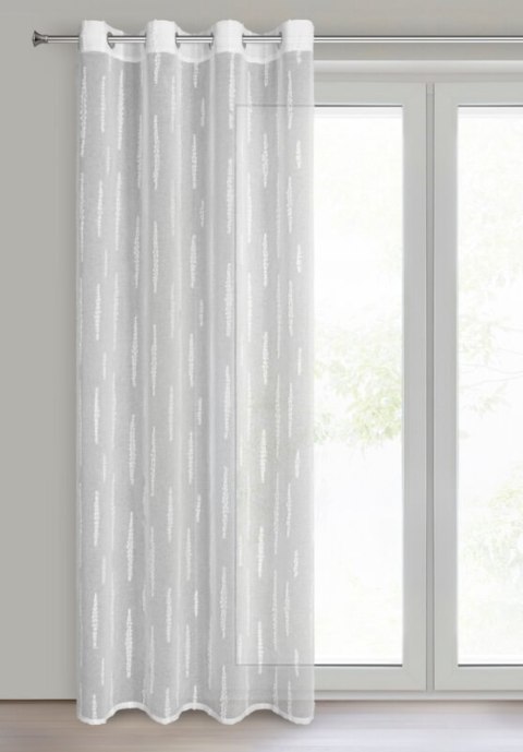ZASŁONA GOTOWA ALENI 140 X 250 CM BIAŁY