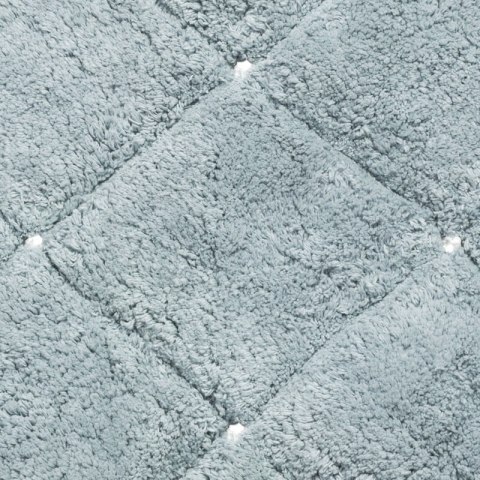 DYWANIK ŁAZIENKOWY CHIC (2) 60 X 90 CM SREBRNY