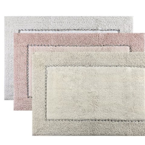 DYWANIK ŁAZIENKOWY CHIC 50 X 70 CM CIEMNOZIELONY