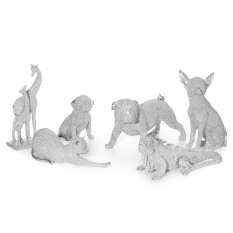 FIGURKA DEKORACYJNA ELDO 31 X 15 X 12 CM SREBRNY