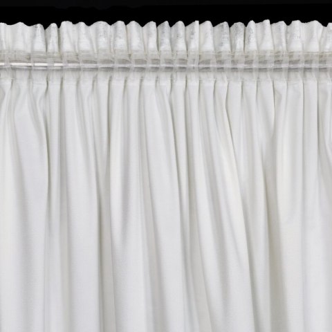 ZASŁONA GOTOWA RENIA NA TAŚMIE 140 X 270 CM BIAŁY