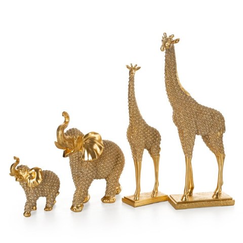 FIGURKA DEKORACYJNA SENTI (03) 12 X 6 X 34 CM ZŁOTY