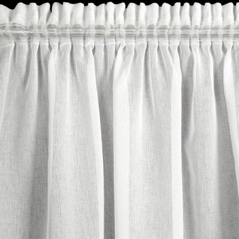 FIRANA GOTOWA OLIVIA NA TAŚMIE 140 X 270 CM BIAŁY