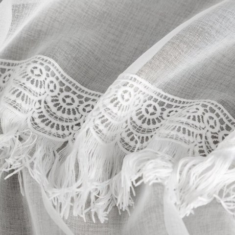 FIRANA GOTOWA ROXANA 140 X 250 CM BIAŁY