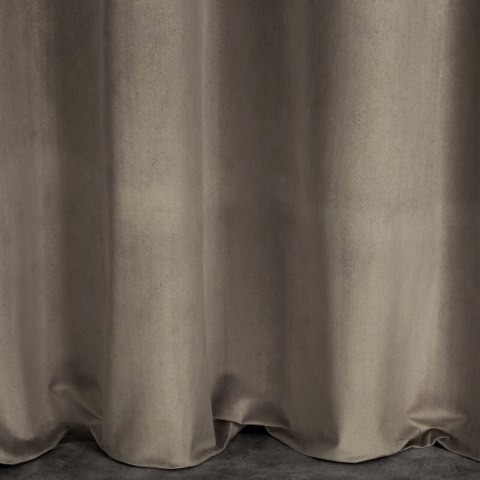 ZASŁONA GOTOWA MELANIE NA TAŚMIE 140 X 270 CM BRĄZOWY