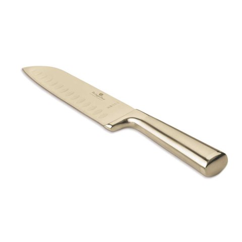 STALOWY NÓŻ SANTOKU BERLINGER HAUS 17,5cm BH-2829 GOLD