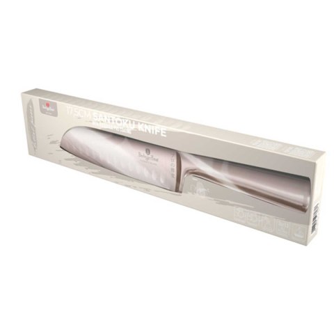 STALOWY NÓŻ SANTOKU BERLINGER HAUS 17,5cm BH-2935 ROSE GOLD