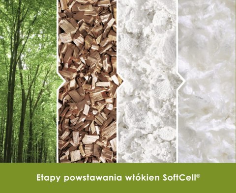 Kołdra naturalna Olina Organic Light letnia PARADIES 135x200 cm