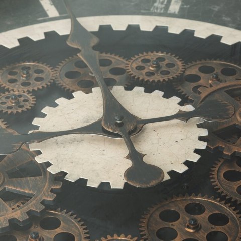 ZEGAR DEKORACYJNY 81 76 X 8 X 76 CM CZARNY