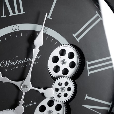 ZEGAR DEKORACYJNY 85 48 X 8 X 48 CM CZARNY