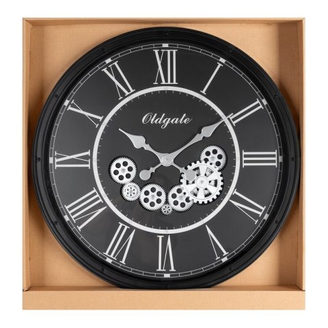 ZEGAR DEKORACYJNY 87 72 X 8 X 72 CM CZARNY