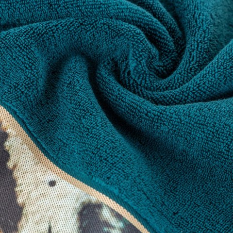 RĘCZNIK EVA 15 50 X 90 CM CIEMNOTURKUSOWY