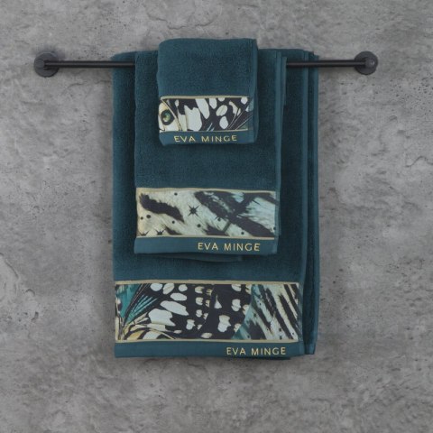 RĘCZNIK EVA 15 50 X 90 CM CIEMNOTURKUSOWY