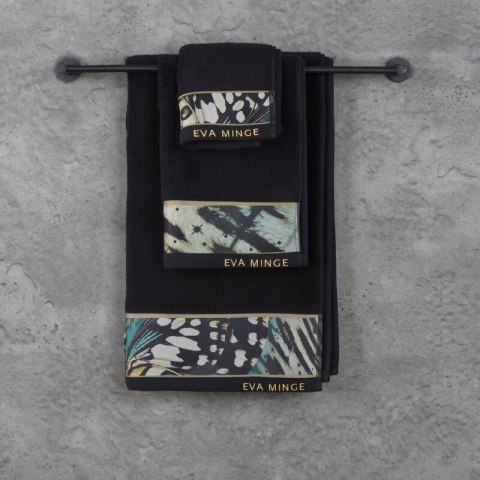 RĘCZNIK EVA 15 50 X 90 CM CZARNY