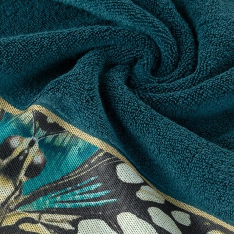 RĘCZNIK EVA 15 70 X 140 CM CIEMNOTURKUSOWY