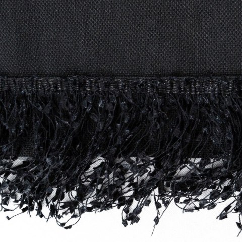 OBRUS JASPER 140 X 180 CM CZARNY