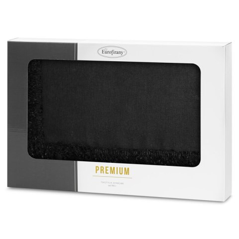 OBRUS JASPER 140 X 220 CM CZARNY