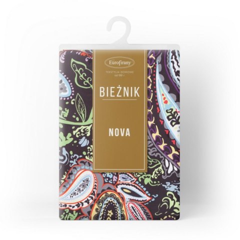 OBRUS ADINA 35 X 140 CM CZARNY