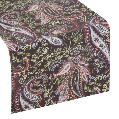 OBRUS ADINA 35 X 140 CM CZARNY