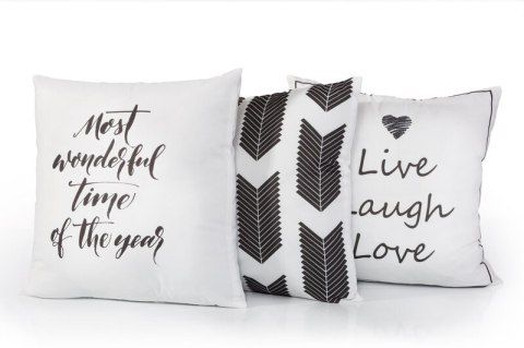 POSZEWKA ANISE 40 X 40 CM BIAŁY