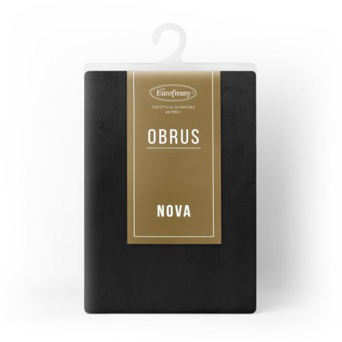 OBRUS MELINDA 140 X 220 CM CZARNY