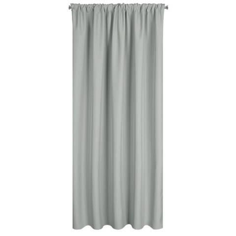 ZASŁONA GOTOWA GARDEN NA TAŚMIE 155 X 200 CM SREBRNY