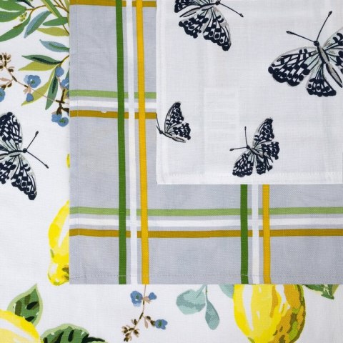 KOMPLET RĘCZNIKÓW KUCHENNYCH LEMON 50 X 70 CM ŻÓŁTY