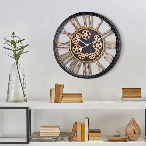 ZEGAR DEKORACYJNY 19 54 X 9 X 54 CM CZARNY