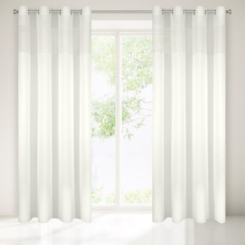 ZASŁONA GOTOWA ALINA 140 X 250 CM KREMOWY