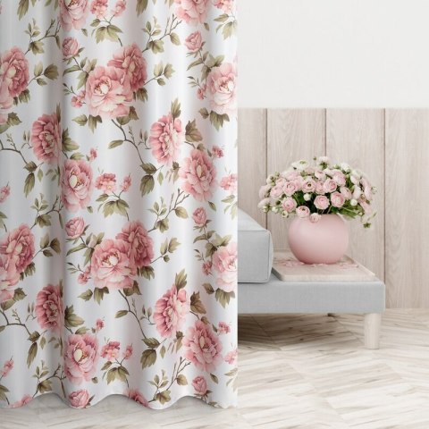 ZASŁONA GOTOWA D91 TESS 140 X 250 CM BEŻOWY