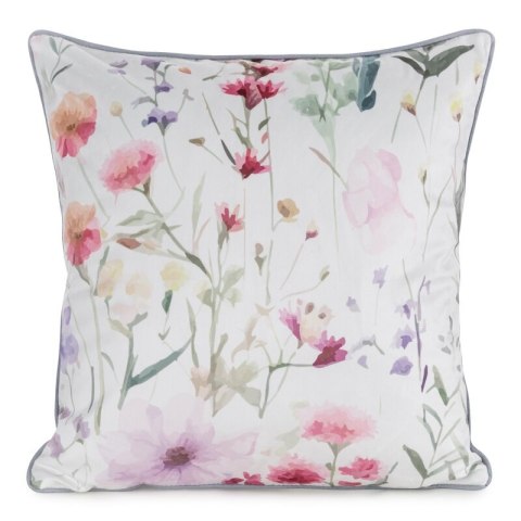 POSZEWKA VELVET 152 45 X 45 CM BIAŁY