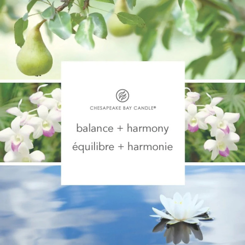 Świeca duża BALANCE & HARMONY (WATERLILY PEAR)