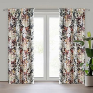 ZASŁONA GOTOWA ADELINE NA TAŚMIE 140 X 270 CM BIAŁY