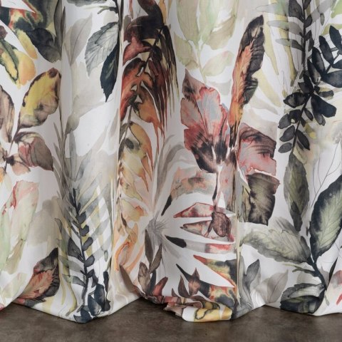 ZASŁONA GOTOWA ADELINE NA TAŚMIE 140 X 270 CM BIAŁY