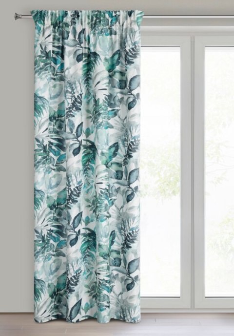 ZASŁONA GOTOWA ADELINE NA TAŚMIE 140 X 270 CM BIAŁY