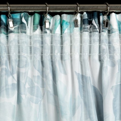 ZASŁONA GOTOWA ADELINE NA TAŚMIE 140 X 270 CM BIAŁY