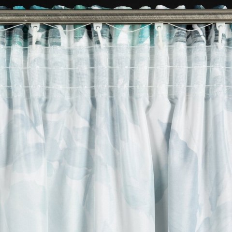 ZASŁONA GOTOWA ADELINE NA TAŚMIE 140 X 270 CM BIAŁY