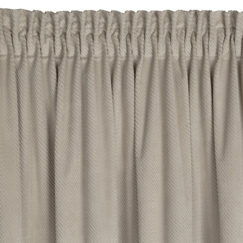 ZASŁONA GOTOWA ELIZA NA TAŚMIE 140 X 300 CM BEŻOWY