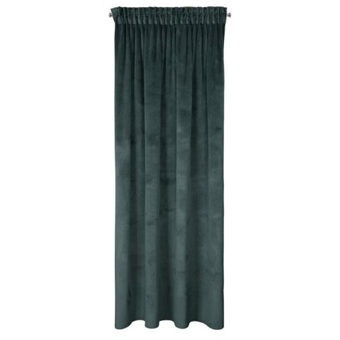 ZASŁONA GOTOWA ELIZA NA TAŚMIE 140 X 300 CM CIEMNOMIĘTOWY