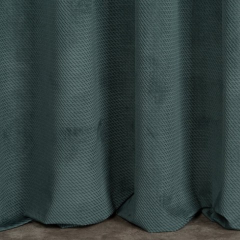 ZASŁONA GOTOWA ELIZA NA TAŚMIE 140 X 300 CM CIEMNOMIĘTOWY