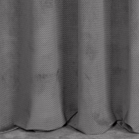 ZASŁONA GOTOWA ELIZA NA TAŚMIE 140 X 300 CM SZARY