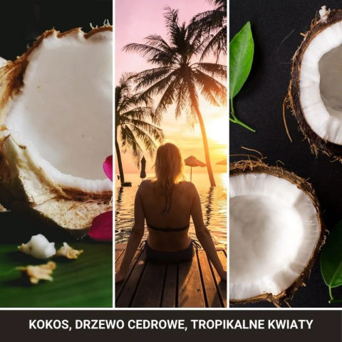 Świeca średnia BLACK COCONUT