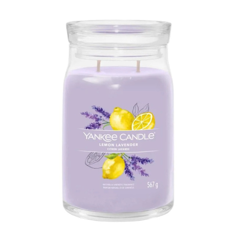 Świeca duża LEMON LAVENDER