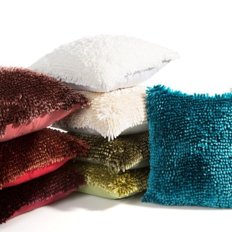 POSZEWKA SHAGGY 1 40 X 40 CM MIĘTOWY