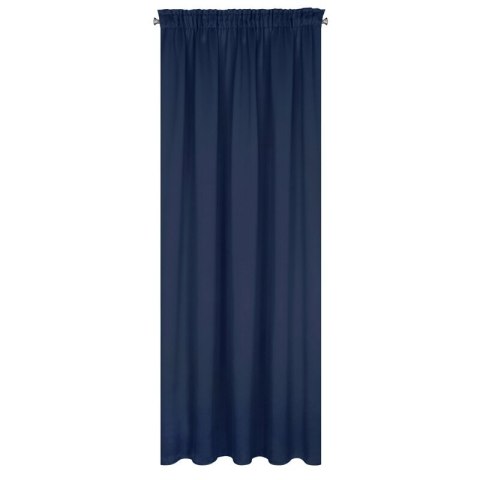 ZASŁONA GOTOWA D91 PARISA NA TAŚMIE 140 X 270 CM GRANATOWY