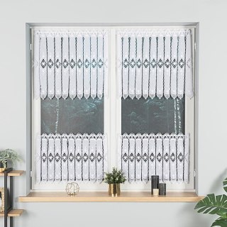 Zazdrostka z aplikacją, wysokość 60cm, kolor 001 biały 015590/000/001/000060/1