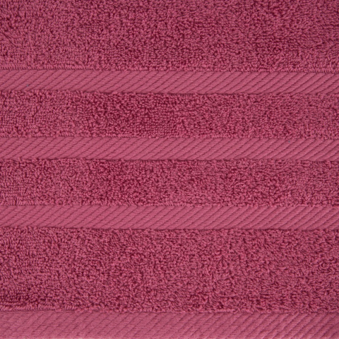 Ręcznik klasyczny MILO 30x50 cm kolor ciemnoróżowy