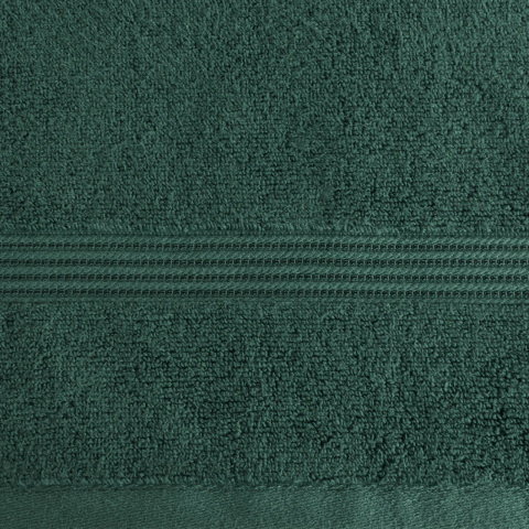 Ręcznik z bawełny i modalu MOLLY 30x50 cm kolor zielony