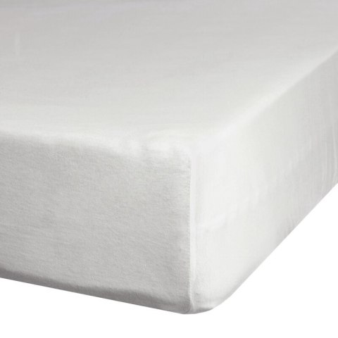 PRZEŚCIERADŁO JERSEY3 180 X 200 CM KREMOWY