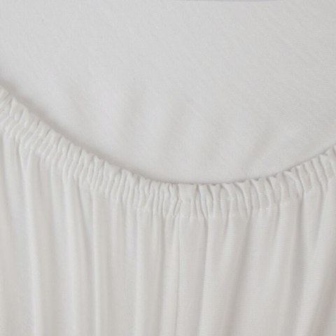 PRZEŚCIERADŁO JERSEY3 180 X 200 CM KREMOWY